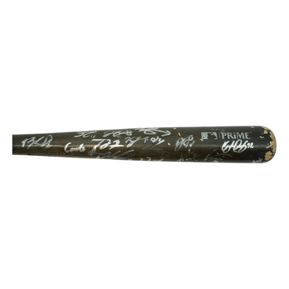 Savannah Bananas 2026 Team Signed Used LS Maple C271 Bat