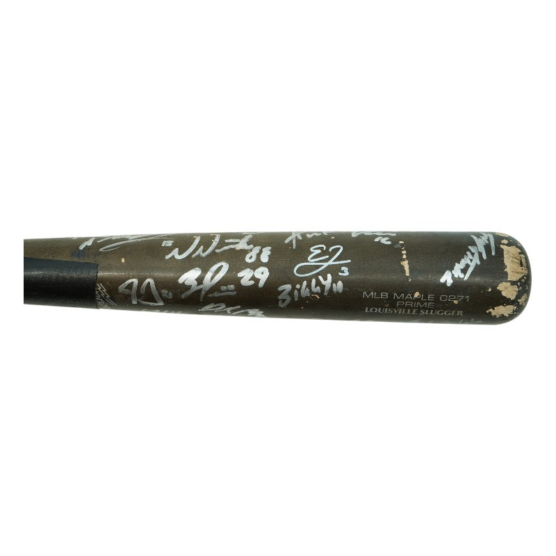 Savannah Bananas 2026 Team Signed Used LS Maple C271 Bat