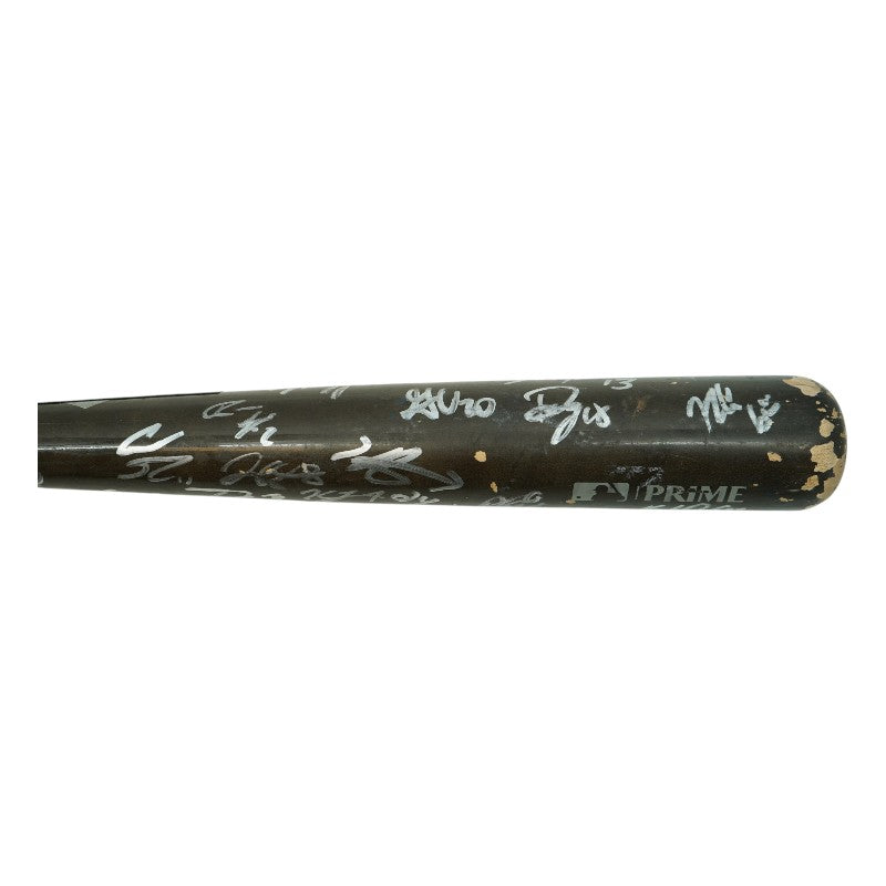 Savannah Bananas 2026 Team Signed Used LS Maple C271 Bat