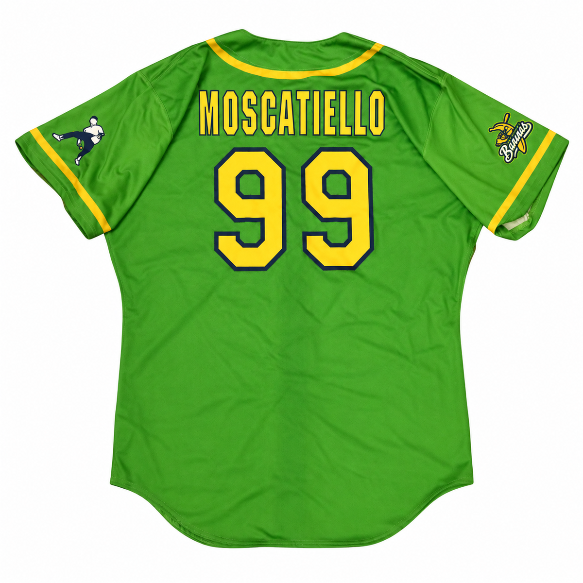 Frankie Moscatiello Savannah Bananas Game Worn June 27, 2026 Green Jersey Oregon