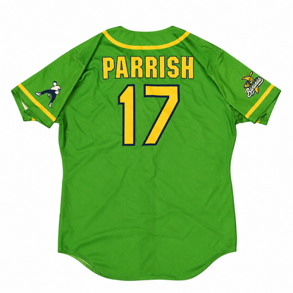 Easton Parrish Savannah Bananas Game Worn June 27, 2026 Green Jersey at Oregon