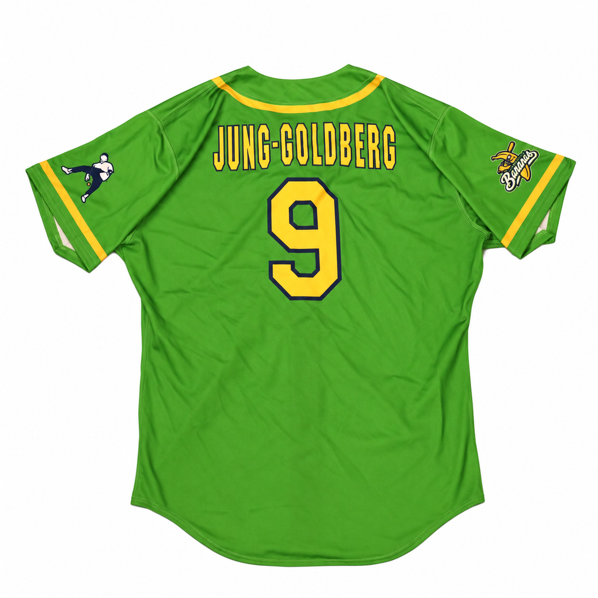 Max Jung-Goldberg Savannah Bananas Game Worn June 27, 2026 Green Jersey Oregon