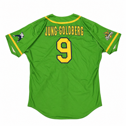 Max Jung-Goldberg Savannah Bananas Game Worn June 27, 2026 Green Jersey Oregon