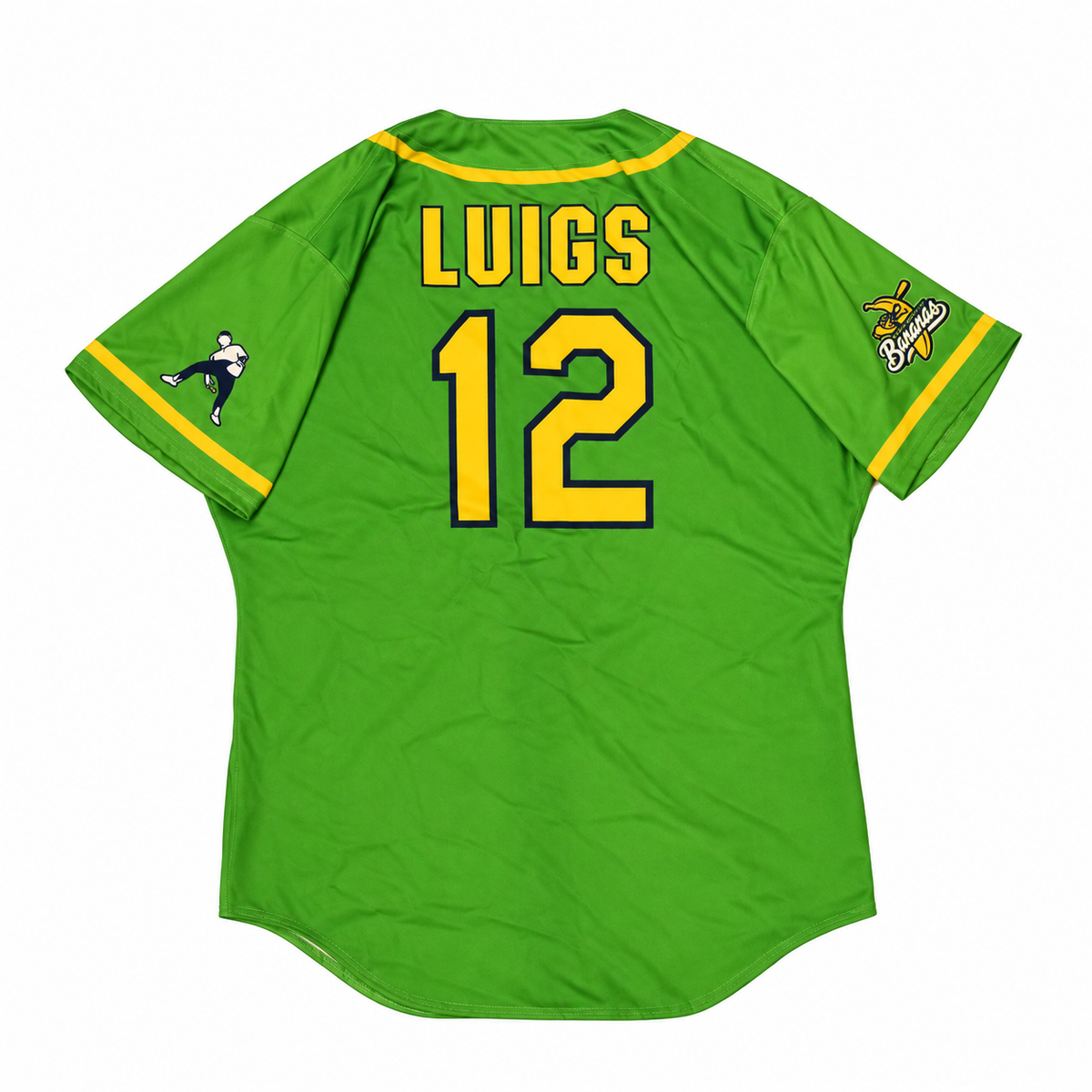 Kyle Luigs Savannah Bananas Game Worn June 27, 2026 Green Jersey at Oregon