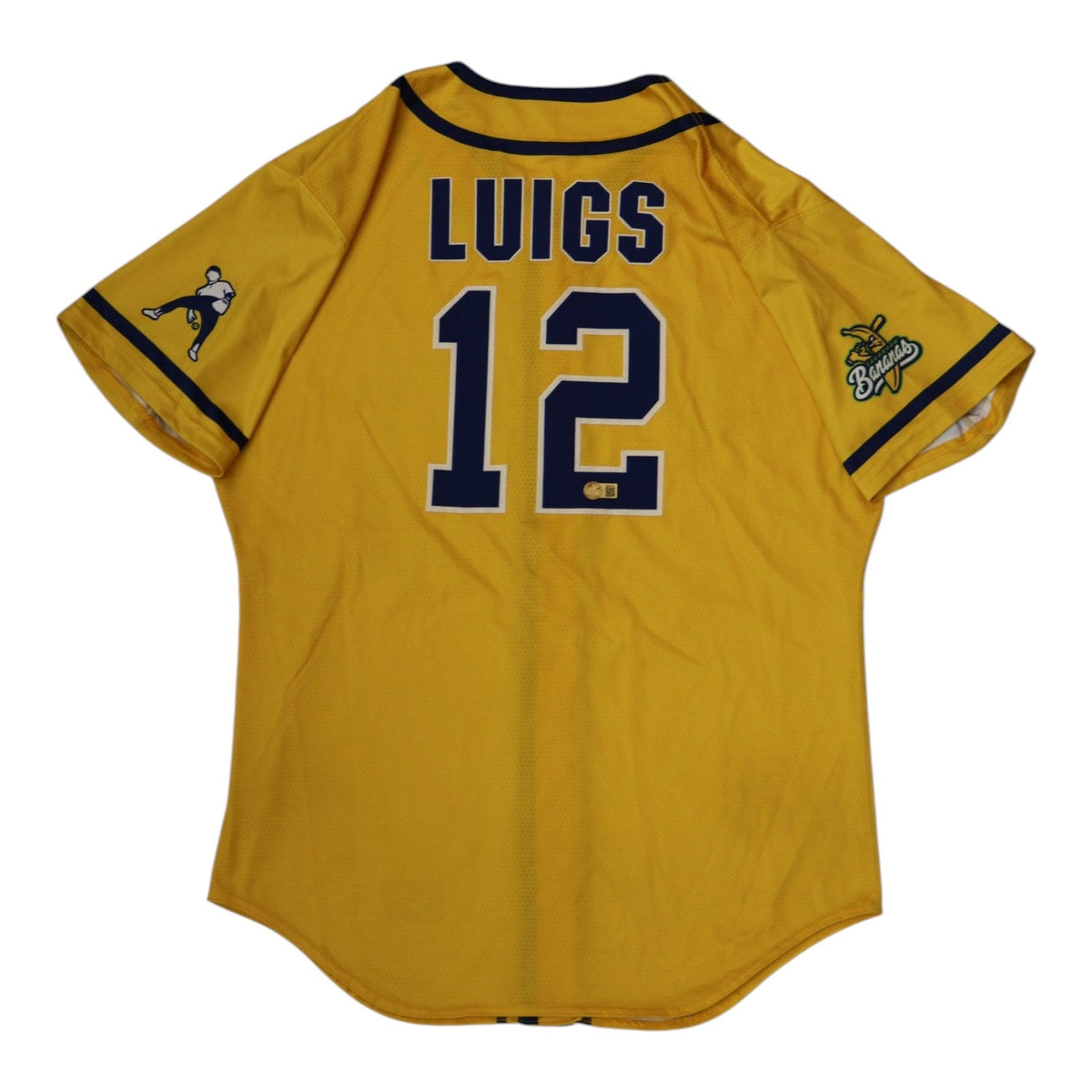 Kyle Luigs Savannah Bananas Game Worn May 2, 2026 Jersey at Texas A&M
