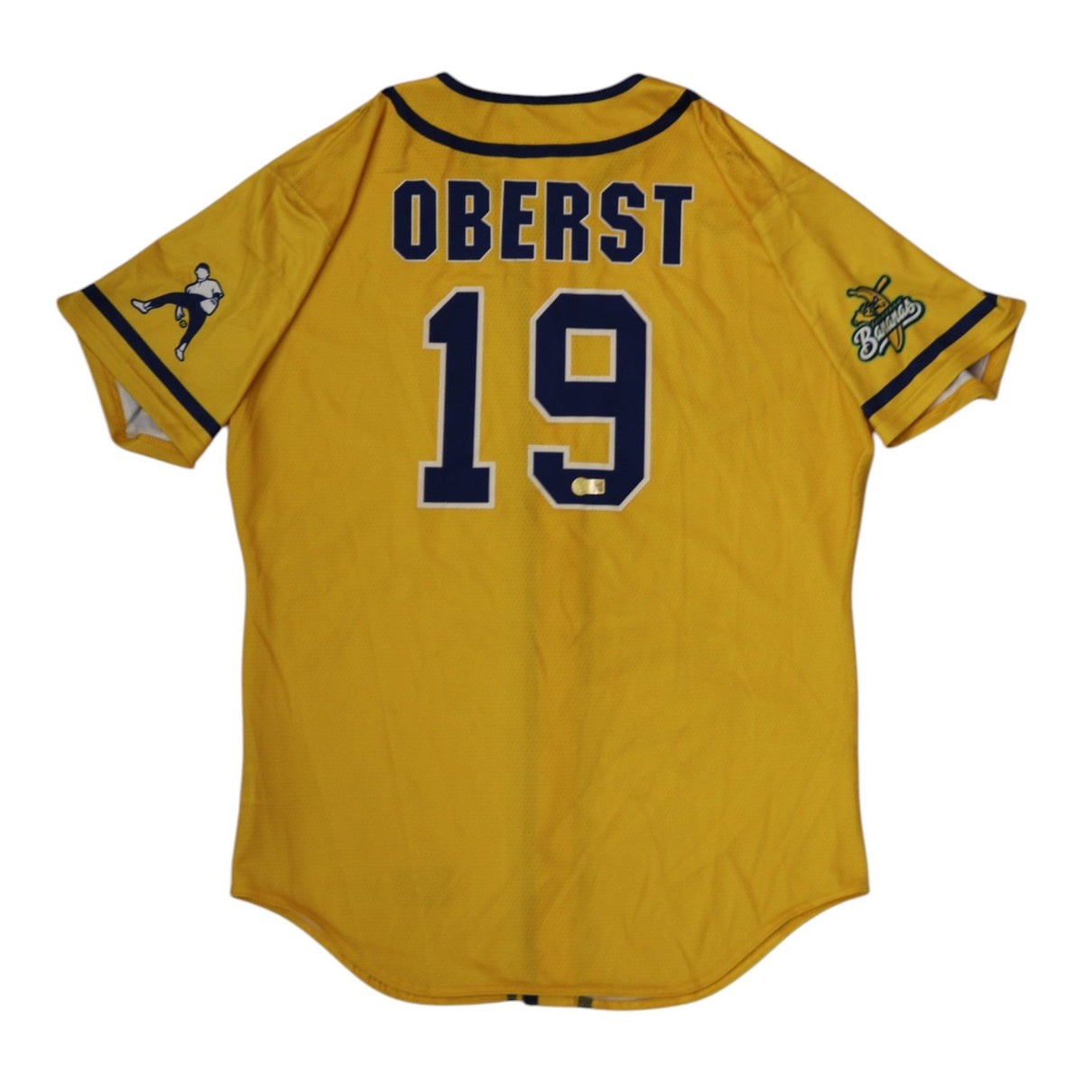 Dan Oberst Savannah Bananas Game Worn May 2, 2026 Jersey at Texas A&M