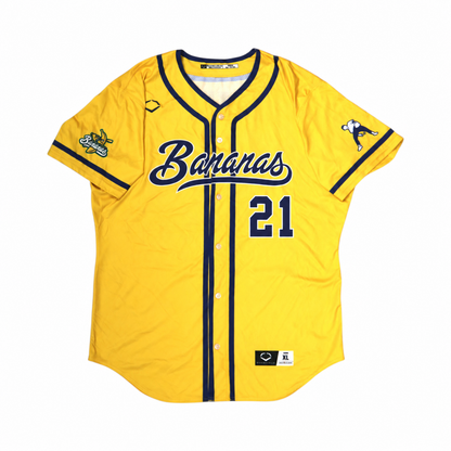 Jacob Bazala Savannah Bananas Game Worn May 2, 2026 Jersey at Texas A&M