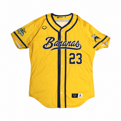 Reggie Horton Savannah Bananas Game Worn May 2, 2026 Jersey at Texas A&M