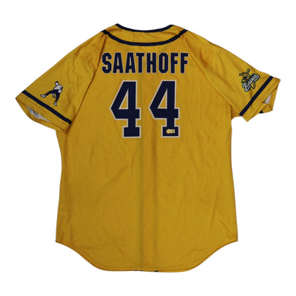 Allan Saathoff Savannah Bananas Game Worn May 2, 2026 Jersey at Texas A&M