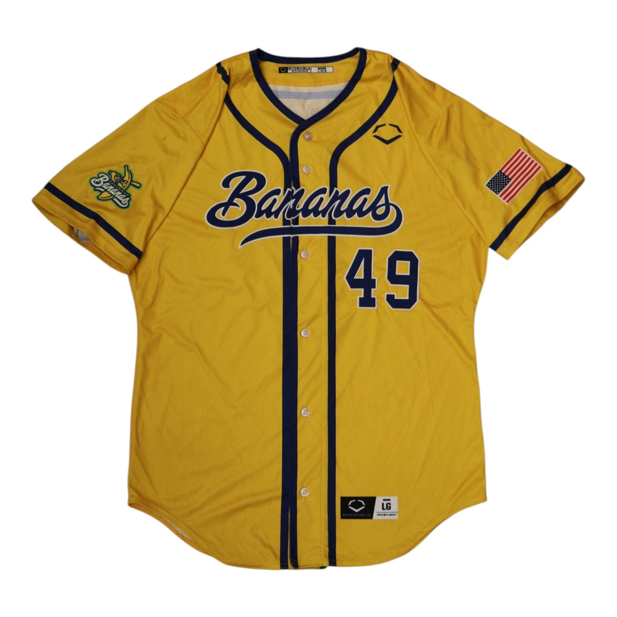 Ryan Kellogg Savannah Bananas Game Worn May 2, 2026 Jersey at Texas A&M