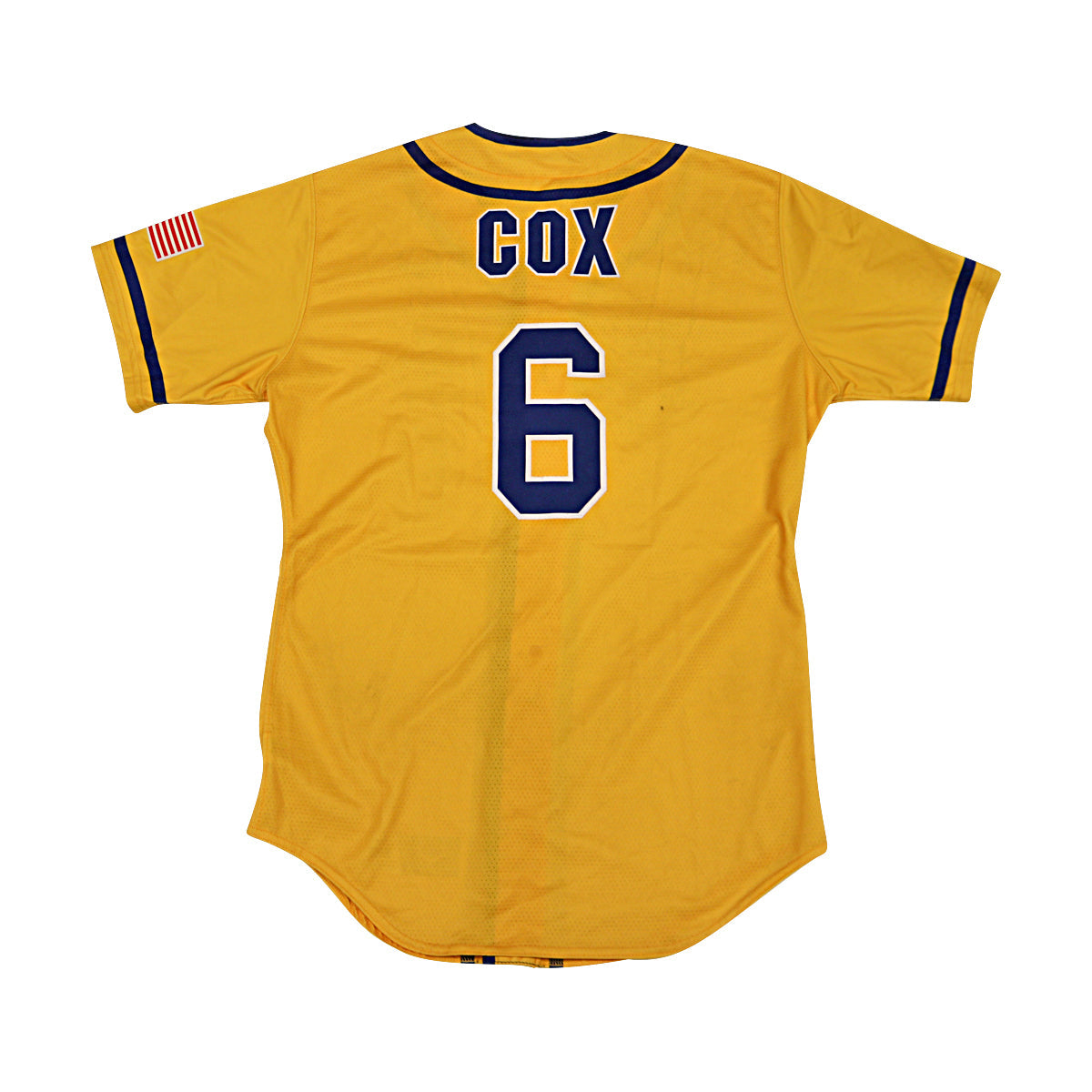 Ryan Cox Savannah Bananas Game Worn Jersey June 6-7, 2025 in Charlotte NC