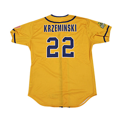 Austin Krzeminski Savannah Bananas Game Worn Jersey June 6-7, 2025 Charlotte NC