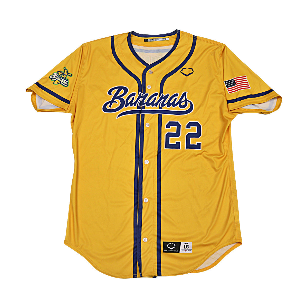 Austin Krzeminski Savannah Bananas Game Worn Jersey June 6-7, 2025 Charlotte NC