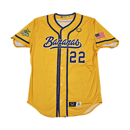 Austin Krzeminski Savannah Bananas Game Worn Jersey June 6-7, 2025 Charlotte NC