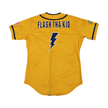 Malachi "Flash Tha Kid" Mitchell Savannah Bananas Game Worn Jersey June 6-7, 2025 in Charlotte NC