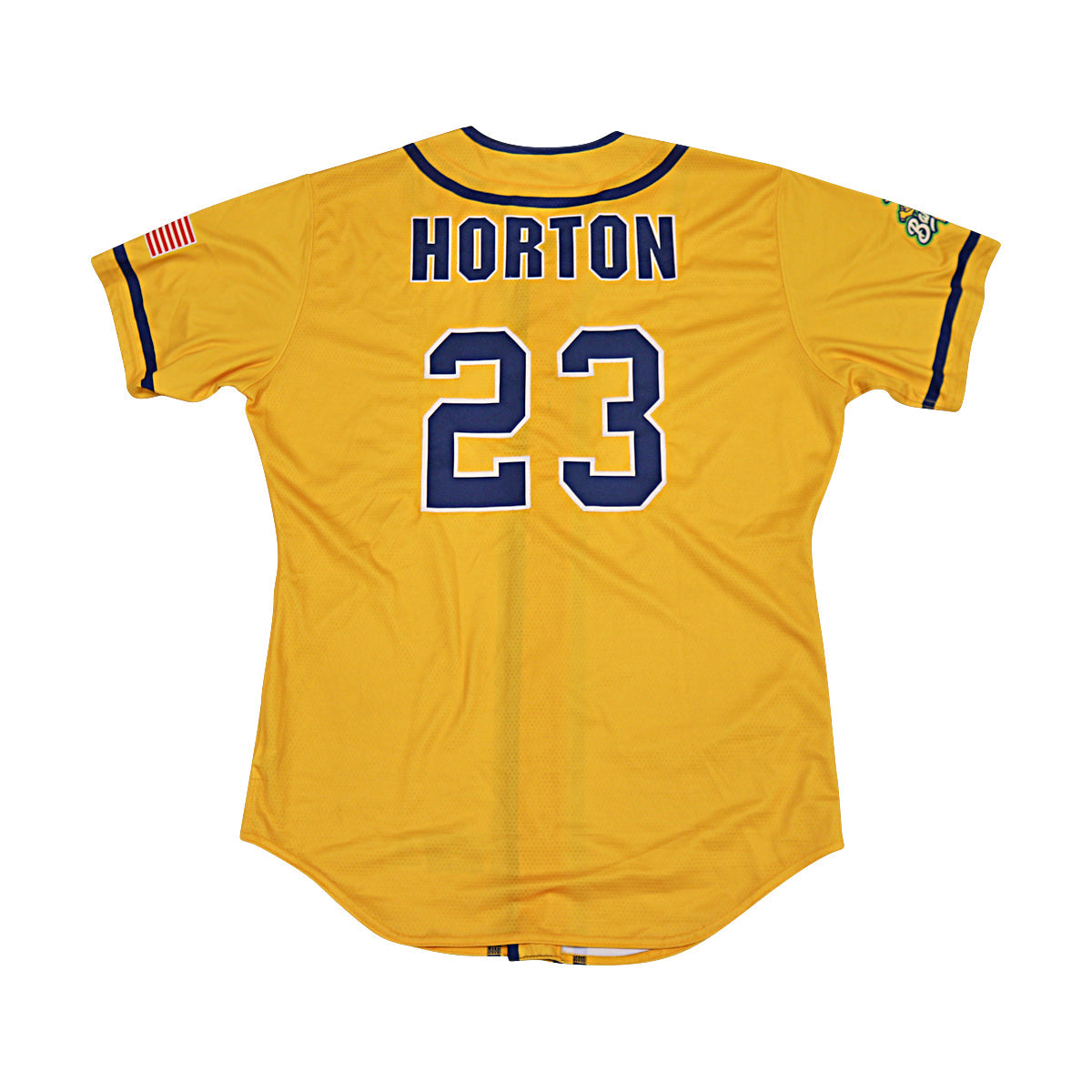 Reggie Horton Savannah Bananas Game Worn Jersey June 6-7, 2025 in Charlotte NC
