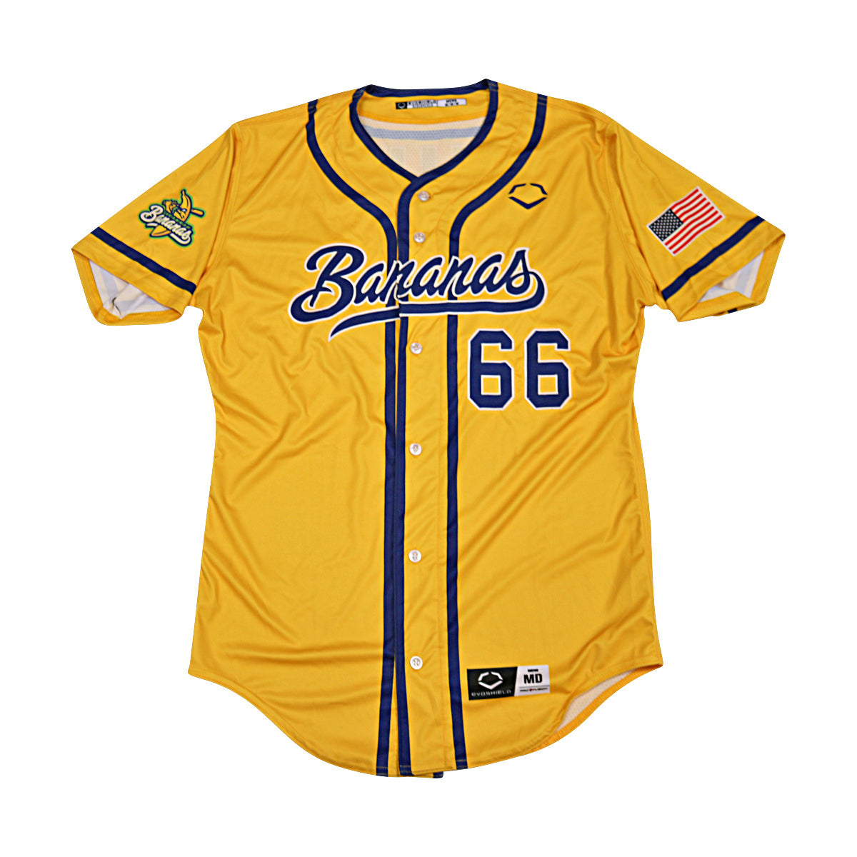 Tyler Gillum Savannah Bananas Game Worn Jersey June 6-7, 2025 in Charlotte NC