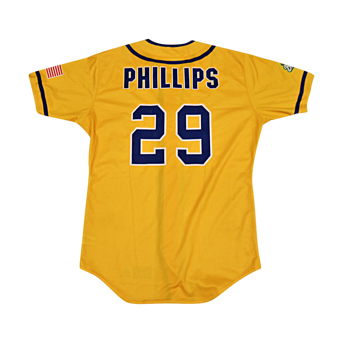 Zack Phillips Savannah Bananas Game Worn Jersey June 6-7, 2025 in Charlotte NC