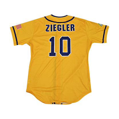 Alex Ziegler Savannah Bananas Game Worn Jersey June 6-7, 2025 in Charlotte NC