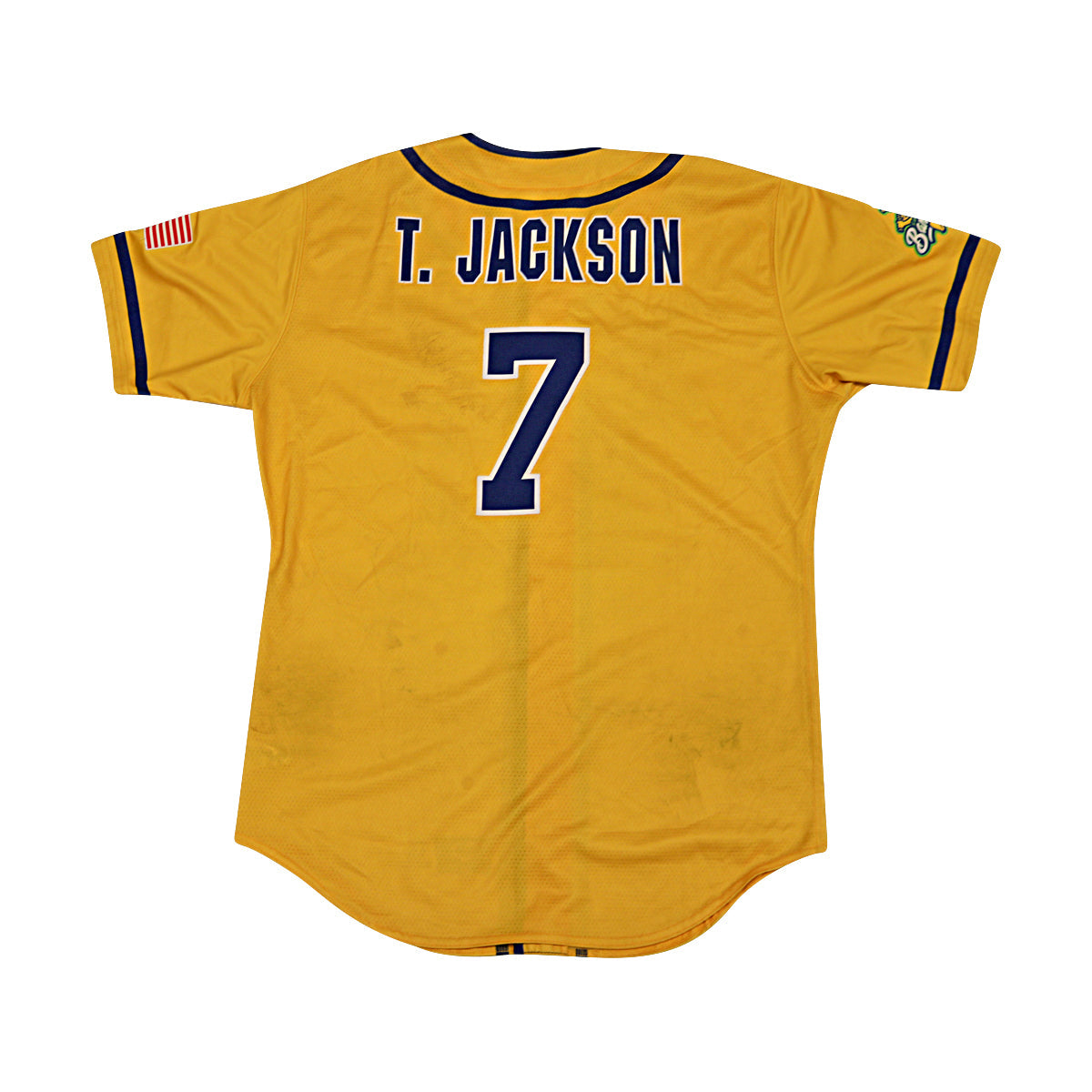 Ty Jackson Savannah Bananas Game Worn Jersey June 6-7, 2025 in Charlotte NC