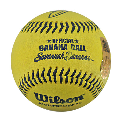 DR Meadows Signed Inscribed Game Used Banana Ball w/Case 5.24.25 Kauffman Stadium  