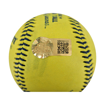 DR Meadows Signed Inscribed Game Used Banana Ball w/Case 5.24.25 Kauffman Stadium  