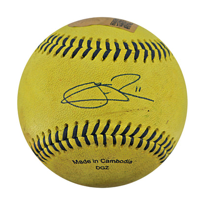 Jeremy Guthrie Signed Game Used Banana Ball w/Case 5.23.25 Kauffman Stadium  