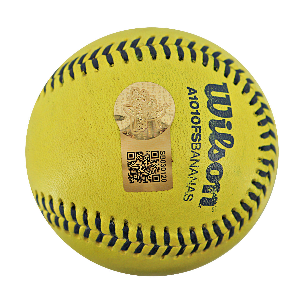 Jeremy Guthrie Autographed Game Used Banana Ball w/Case 5.24.25 Kauffman Stadium 