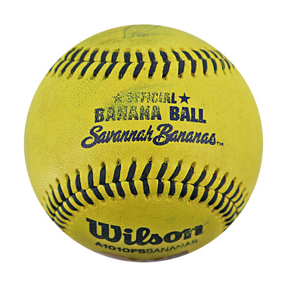 Jeremy Guthrie Autographed Game Used Banana Ball w/Case 5.24.25 Kauffman Stadium 