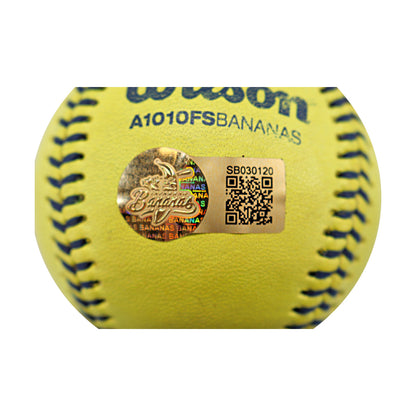 Jeremy Guthrie Autographed Game Used Banana Ball w/Case 5.24.25 Kauffman Stadium 