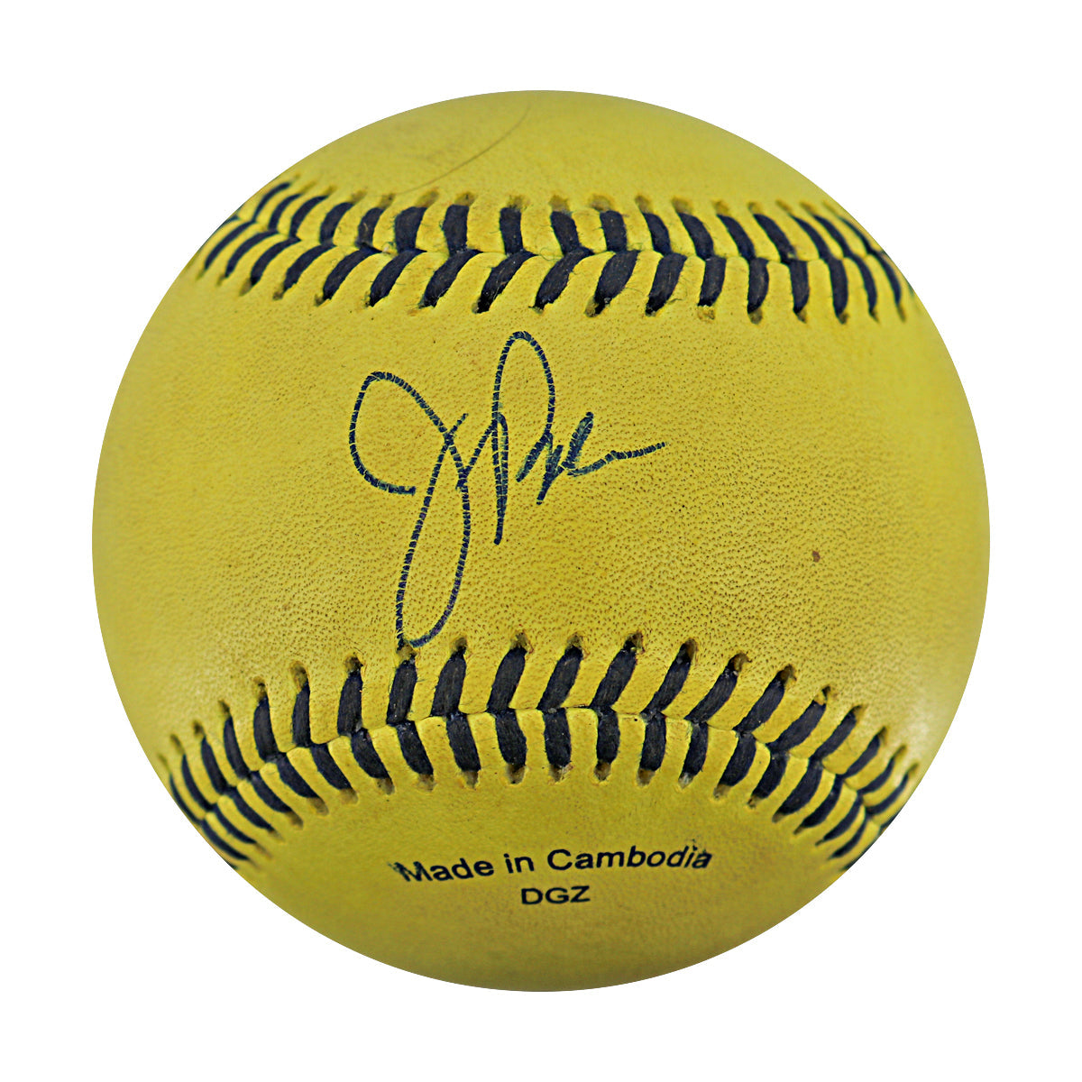 Jim Rome Autographed Game Used Banana Ball w/Case 5.31.25 Angel Stadium 