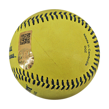 Jim Rome Autographed Game Used Banana Ball w/Case 5.31.25 Angel Stadium 