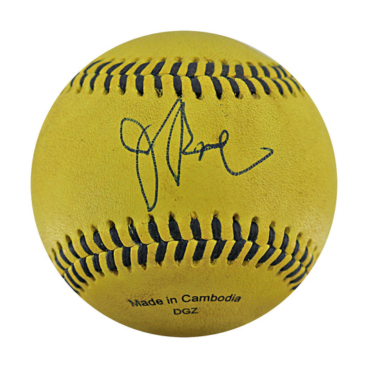 Jim Rome Autographed Game Used Banana Ball w/Case 5.31.25 Angel Stadium 