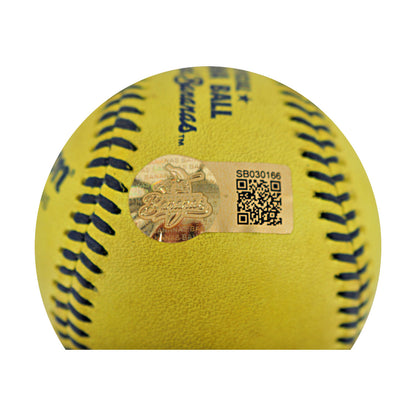 Jim Rome Autographed Game Used Banana Ball w/Case 5.31.25 Angel Stadium 