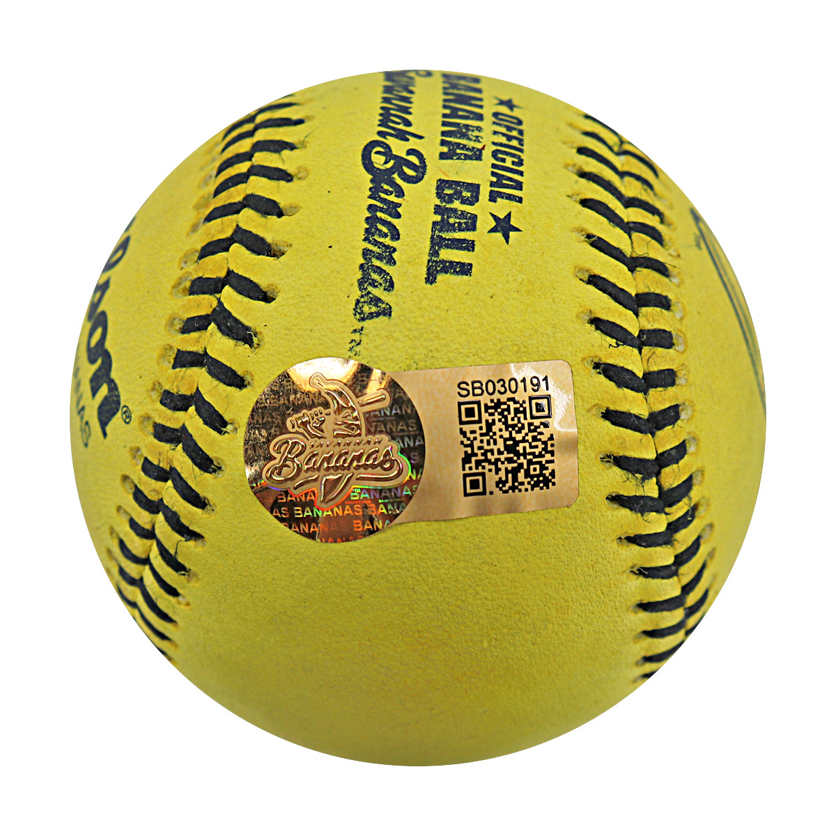 Kyle Luigs Autographed Game Used Banana Ball w/Case 6.7.25 Bank of America Stadium 