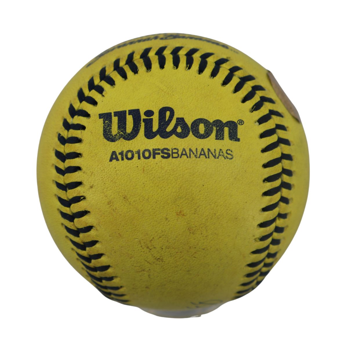 Noah Niznik Autographed Game Used Banana Ball w/Case 4.26.25 Memorial Stadium 