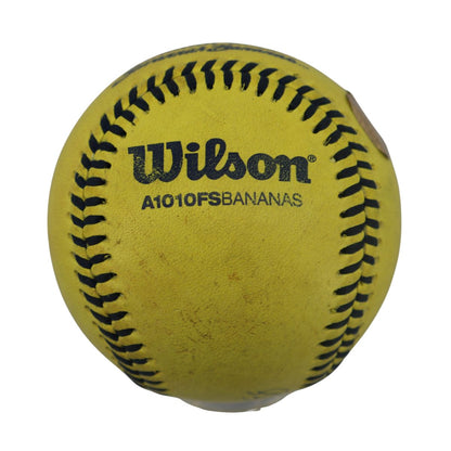 Noah Niznik Autographed Game Used Banana Ball w/Case 4.26.25 Memorial Stadium 