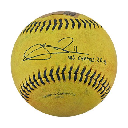 Jeremy Guthrie Signed Inscribed Game Used Banana Ball w/Case 5.23.25 Kauffman Stadium  