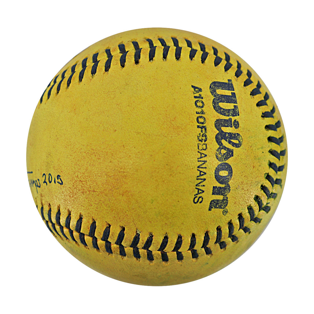 Jeremy Guthrie Signed Inscribed Game Used Banana Ball w/Case 5.23.25 Kauffman Stadium  