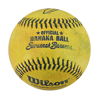 Jeremy Guthrie Signed Inscribed Game Used Banana Ball w/Case 5.23.25 Kauffman Stadium  