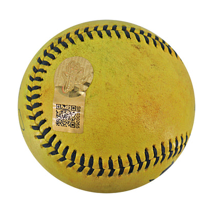 Jeremy Guthrie Signed Inscribed Game Used Banana Ball w/Case 5.23.25 Kauffman Stadium  