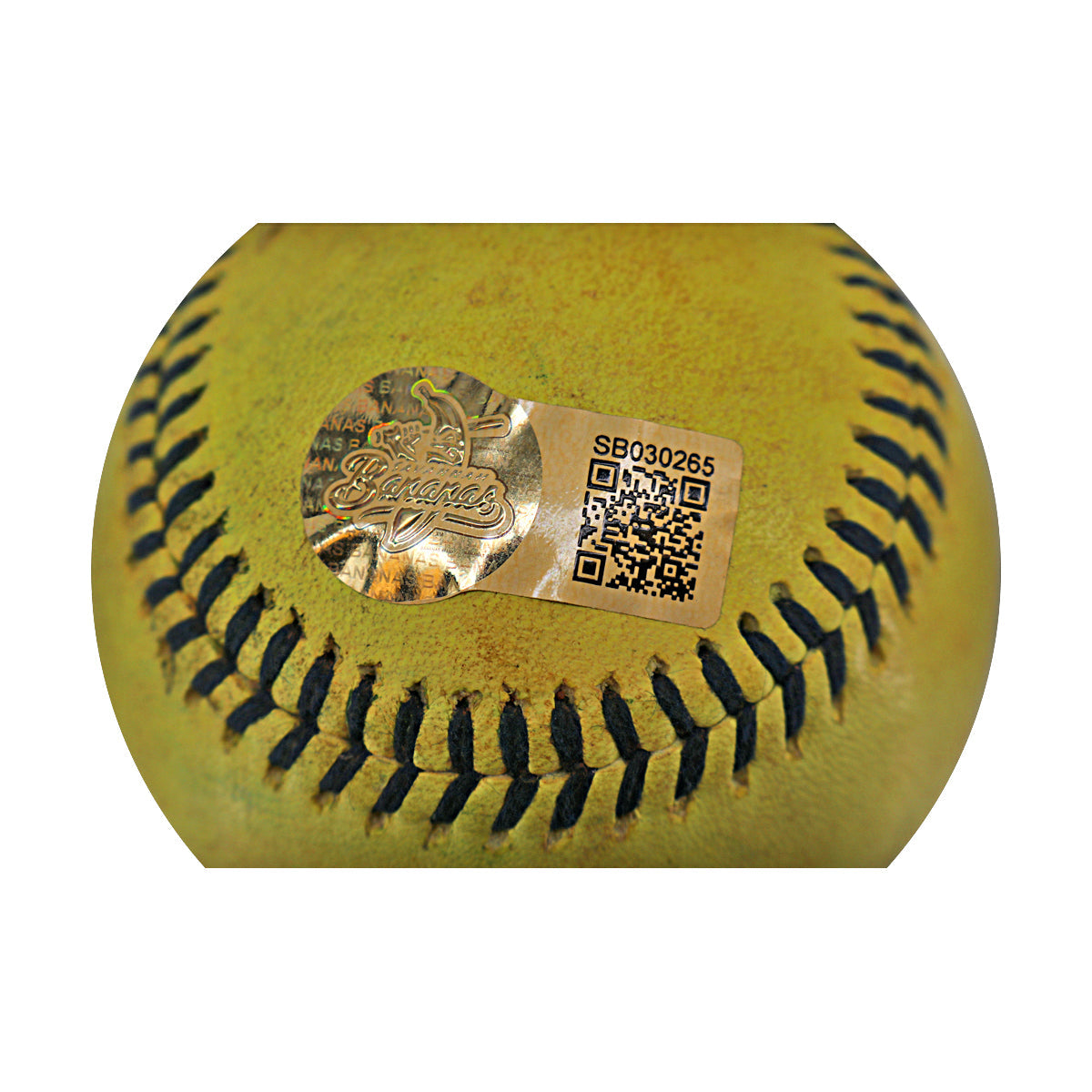 Jeremy Guthrie Signed Inscribed Game Used Banana Ball w/Case 5.23.25 Kauffman Stadium  