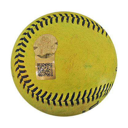 Jeremy Guthrie Autographed Game Used Banana Ball w/Case 5.24.25 Kauffman Stadium  