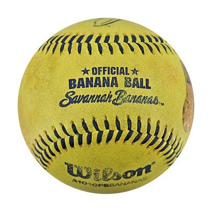 Correlle Prime Autographed Game Used Banana Ball w/Case 5.23.25 Kauffman Stadium