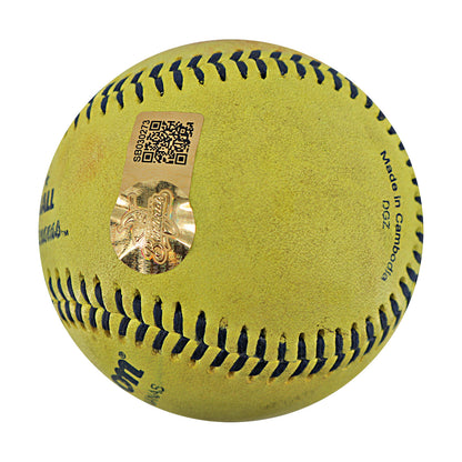 Correlle Prime Autographed Game Used Banana Ball w/Case 5.23.25 Kauffman Stadium