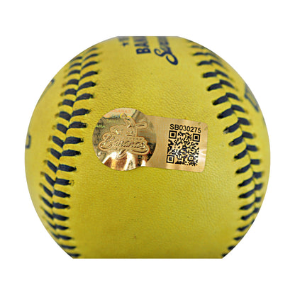 Matt Leinart Autographed Game Used Banana Ball 5.30.25 Angel Stadium 