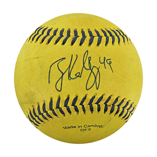 Ryan Kellogg Autographed Game Used Banana Ball w/Case 6.27.25 Nationals Park 