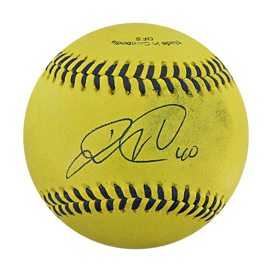 Wilson Ramos Autographed Game Used Banana Ball w/Case 6.27.25 Nationals Park 