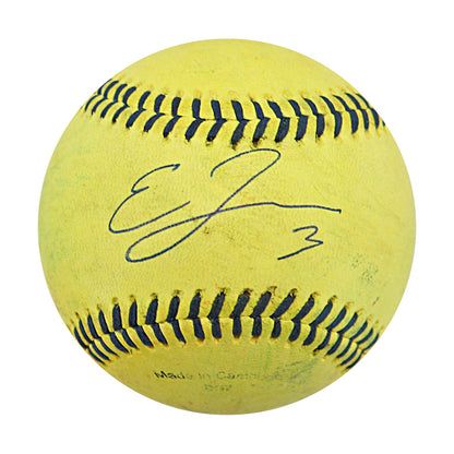 Eric Jones Autographed Game Used Banana Ball w/Case 7.5.25 Fenway Park
