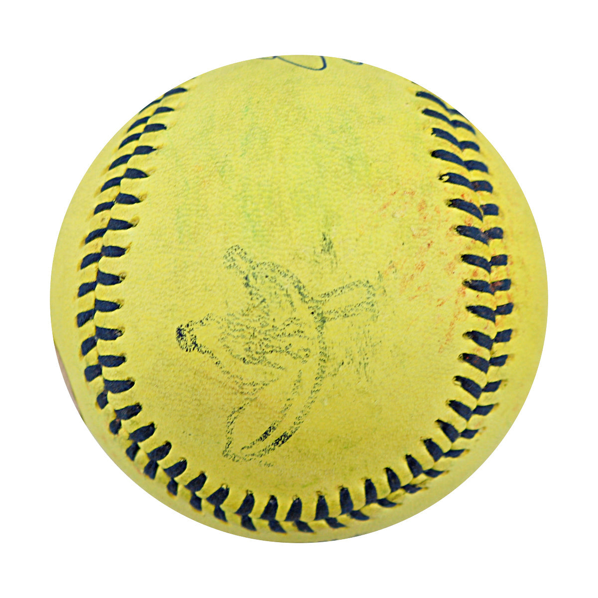 Eric Jones Autographed Game Used Banana Ball w/Case 7.5.25 Fenway Park